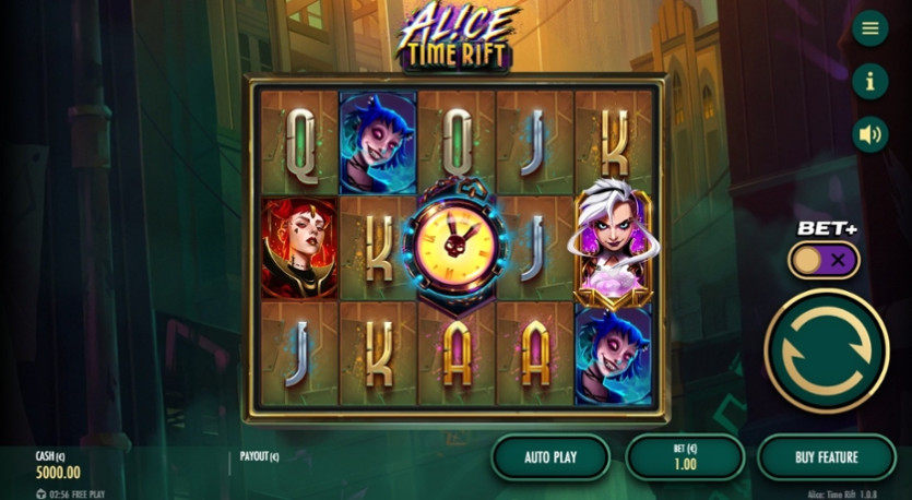 앨리스 타임 리프트 Alice Time Rift 슬롯 이미지