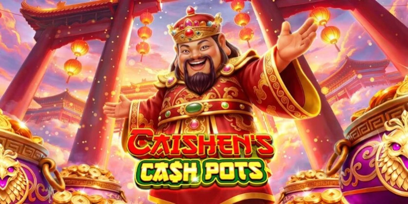 카이셴스 캐시 팟츠(Caishen’s Cash Pots) 슬롯 화면