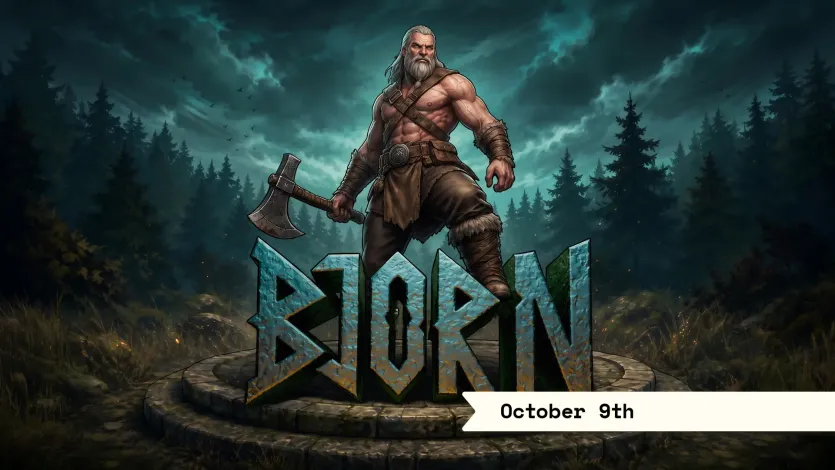 10월 9일 신작 비요른과 어둠에 잠긴 숲