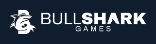 불샤크 게임즈 (Bullshark Games) 로고